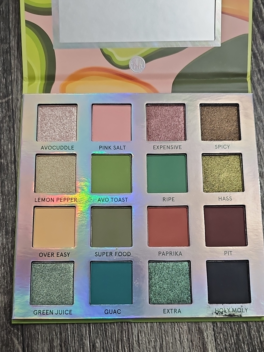 BH Cosmetics AVOCADO TOAST palette